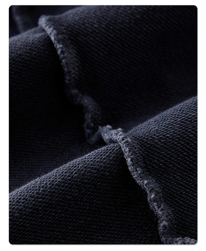 ZODF Vintage Batik Washed 420gsm Cotton Hoodies For Men Unisex Heavyweight Loose Hip Hop Hooded Sweatshirts Pullovers HY0696