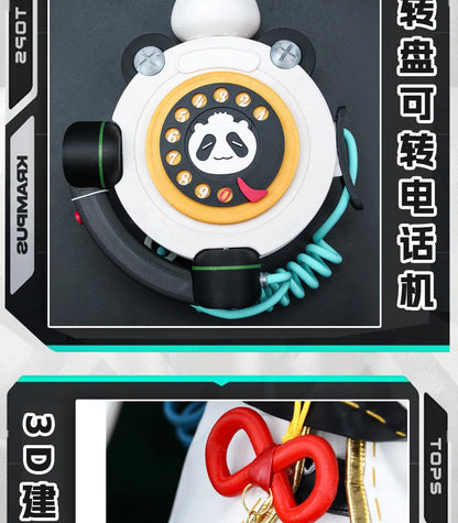 Dialyn Cosplay Costume Wig Zenless Zone Zero Uniform Earrings Headwear Telephone Prop Halloween Party Carnival for Women Girls