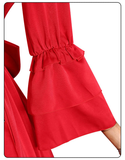 Scarlet El Vandimion Cosplay Costume Wig Dress Anime May I Ask for One Final Thing Ice Rose Earrings Halloween Party Women Girls