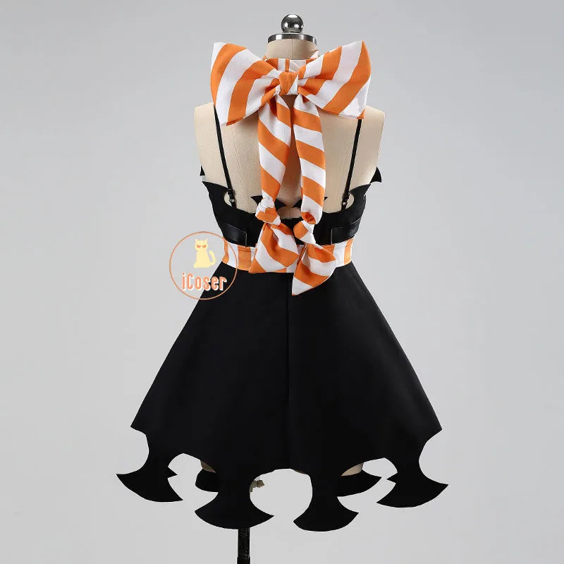 Anime Gachiakuta Amo Empool Cosplay Costume Wig Dress Uniform Tattoo Stickers Cleaners Halloween Party for Women Girls Role Play