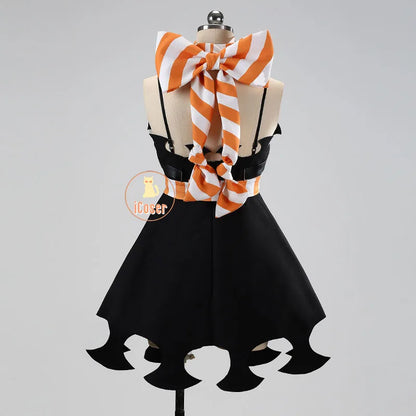 Anime Gachiakuta Amo Empool Cosplay Costume Wig Dress Uniform Tattoo Stickers Cleaners Halloween Party for Women Girls Role Play