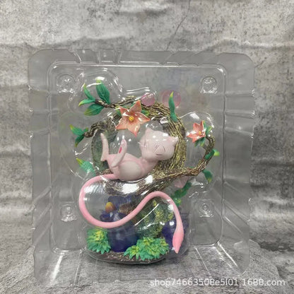 15cm Pocket Scene Sleepy Dream Pokemon Statuette Model Collectible Toy Gift Gk Sculpture Figure Anime Game Character Collectible