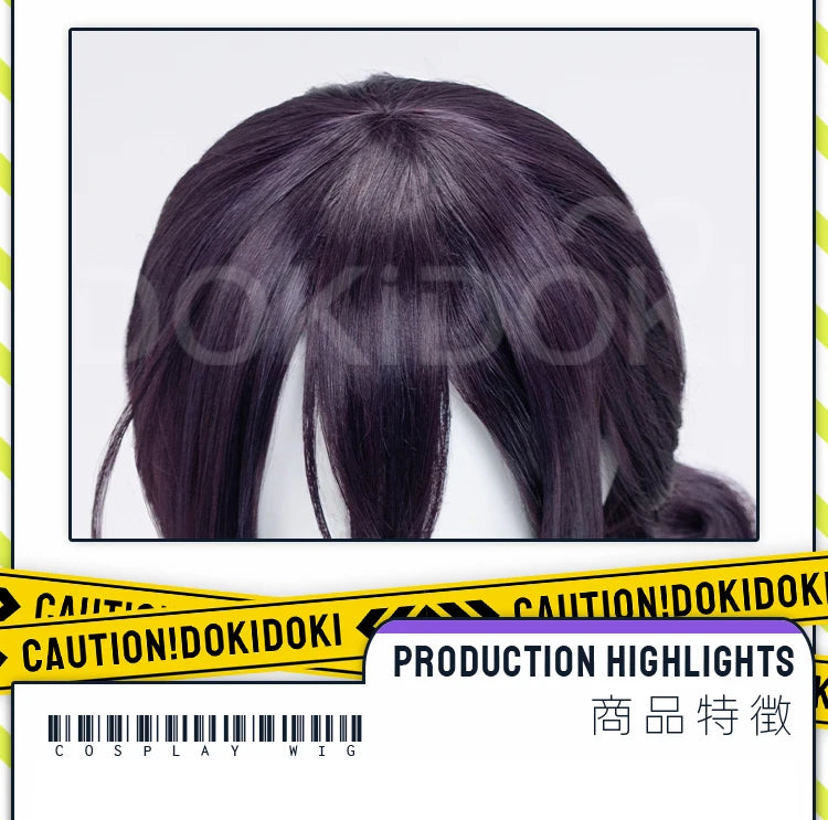 IN STOCK Powerr Hayakawaa Himenoo Makimaa Denjii Rezee Quanxii Angel Devil Yoshidaa Wig Anime DokiDoki Women Free Wig Cap
