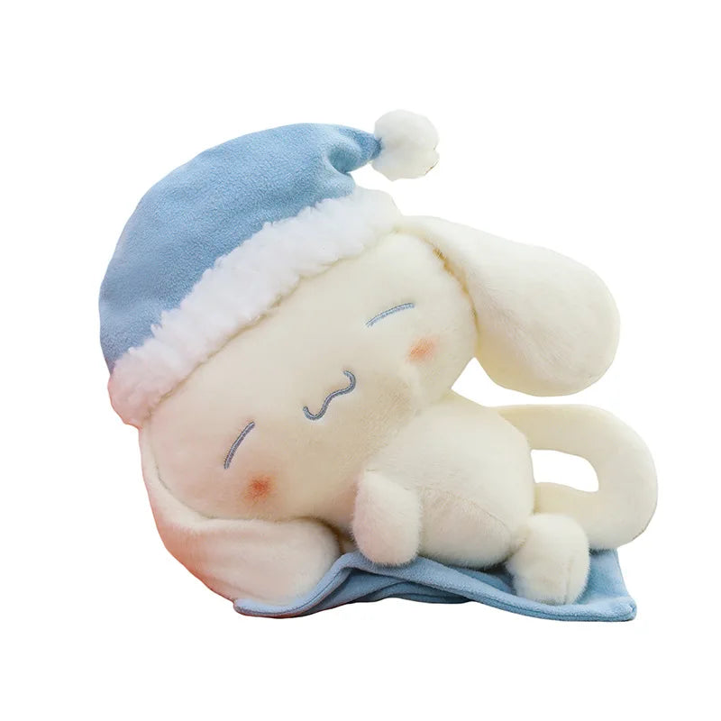 50CM Sanrio Sleeping Cartoon Anime Cinnamoroll Plushies Stuffed Animal Home Decoration Peluche Sleeping Pillow Holiday Gifts