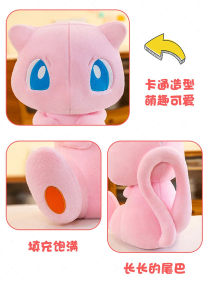 Pokemon Plush Pikachu Mew Mewtwo Doll Squirtle Tyranitar Toy Pillow Cushion Groudon Sylveon Gift For Children