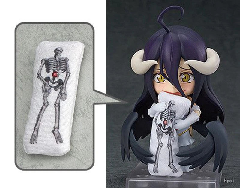10cm #642 Albedo Anime Figure OverLord #631 Ainz Ooal Gown Action Figure Sexy Girl Figurine PVC Collection Model Doll Toys