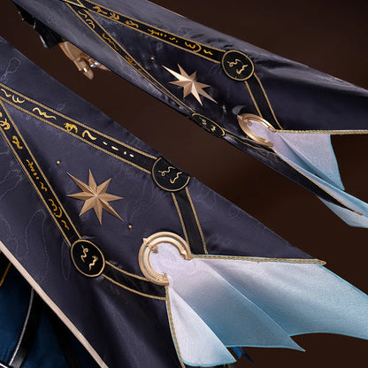 iCoser Honkai Star Rail Anaxa Cosplay Costume Wig Uniform Outfit Anaxagoras Grove of Epiphany Amphoreus Halloween for Women Men