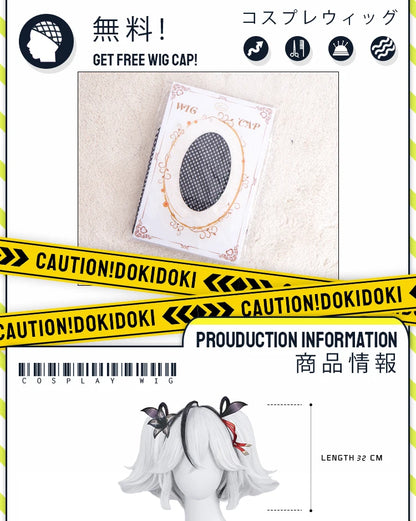 IN STOCK Luuk Hcrsscn Galbrenr Zani Ciaccona Camellya Scar Danjin Youhu Wig Game Wuthering Waves DokiDoki Women Men Wig Free Cap