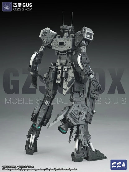 1/100 ZZZA GUS GZSS-OX Series Action Figure Mecha Warrior High Detail Detachable Assembly Model Collectible Toy Christmas Gifts