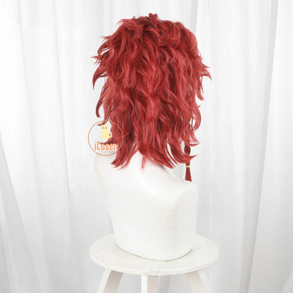 Identity V Archer Cosplay Costume Wig Brynhildr Vilulf Uniform Glasses Eye Patch Halloween Party for Women Girls Carnival Props