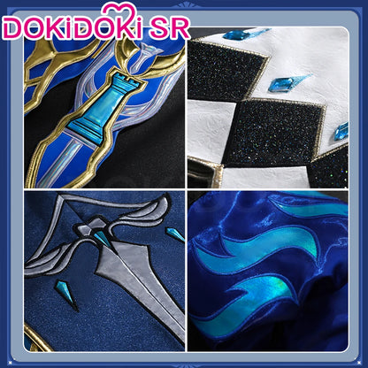 Cerydra Cosplay Costume Game Honkai: Star Rail【S-2XL】DokiDoki-SR HSR Women Halloween Dress Cosplay Cerydra Wings Wig Plus Size