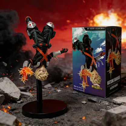 18cm Boku no Hero Academia Anime Figure Bakugo Katsuki Action Figure Midoriya Izuku/Todoroki Shoto Figurine PVC Collection Toys
