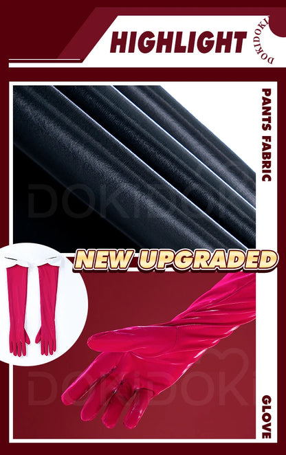 IN STOCK Angel Cosplay Costume Anime Cosplay【S-3XL】DokiDoki-SR Women Pink Uniform Angel Demon Cosplay Wig Plus Size Halloween