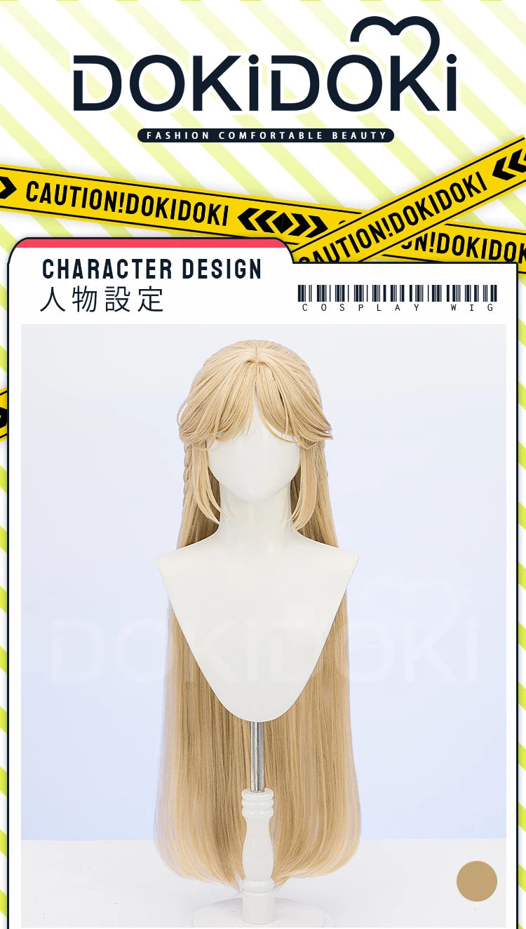 Cartethyia Cosplay Costume Game Wuthering Waves DokiDoki-SR Women Dress Cantarella Halloween Cosplay Wig
