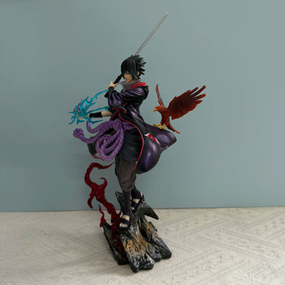 Uchiha Sasuke Figures Manga Naruto Anime Figure Classic Uzumaki Naruto Model Desktop Ornament Collectible Room Decoration Gifts