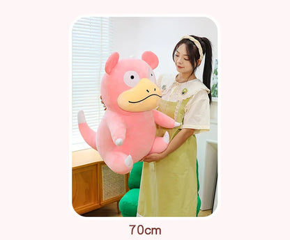 30/50/70cm Big Size Pokemon Slow Poke Anime Plush Stuffed Doll Room Decoration Plushies Kawaii Pillow Ornaments Children's Gifts