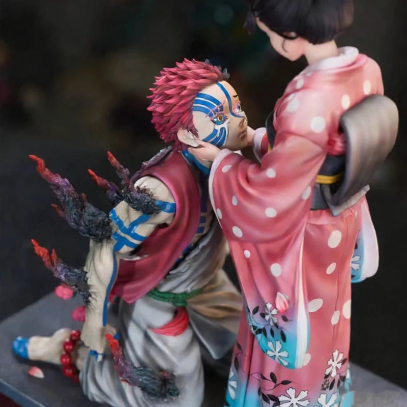 Bandai Demon Slayer Akaza & Koyuki 27cm PVC Model