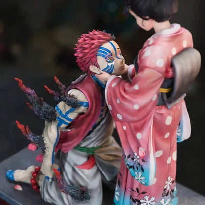 Bandai Demon Slayer Akaza & Koyuki 27cm PVC Model