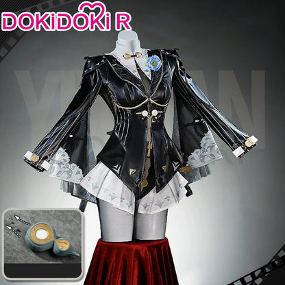 IN STOCK Yixuan Cosplay Costume Game Zenless Zone Zero DokiDoki-R ZZZ Women Black Yellow Bodysuit Yixuan Cosplay Master Costume