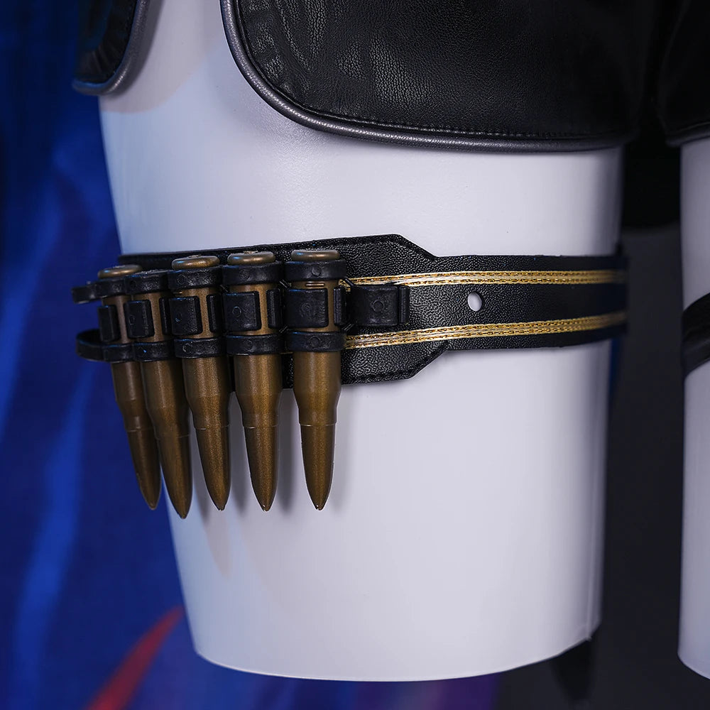 Wuthering Waves Galbrena Cosplay Costume Wig Uniform Outfit Jacket Carnival Halloween Party for Women Girls Role Play Cos Props