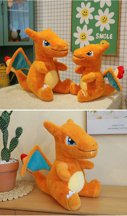 35/45/65CM Pokémon Plush Toy Charizard Plushies Cartoon Anime Stuffed Kawaii Ornamen Comfortable Soft Doll Children Toy Gift