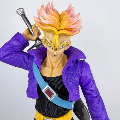 23CM Dragon Ball Z Anime Figurine Trunks Figure Super Saiyan Trunks Pvc Model Statue Doll Collection Decoration Toys Gift