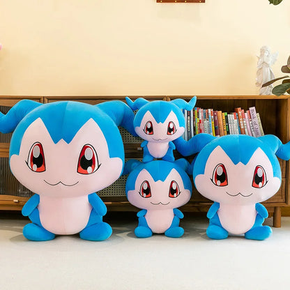 35/45/60CM Large Big Size Chibimon Plushies Kawaii Cartoon Anime Doll Comfortable Soft Doll Children's Ornament Toy Gifts