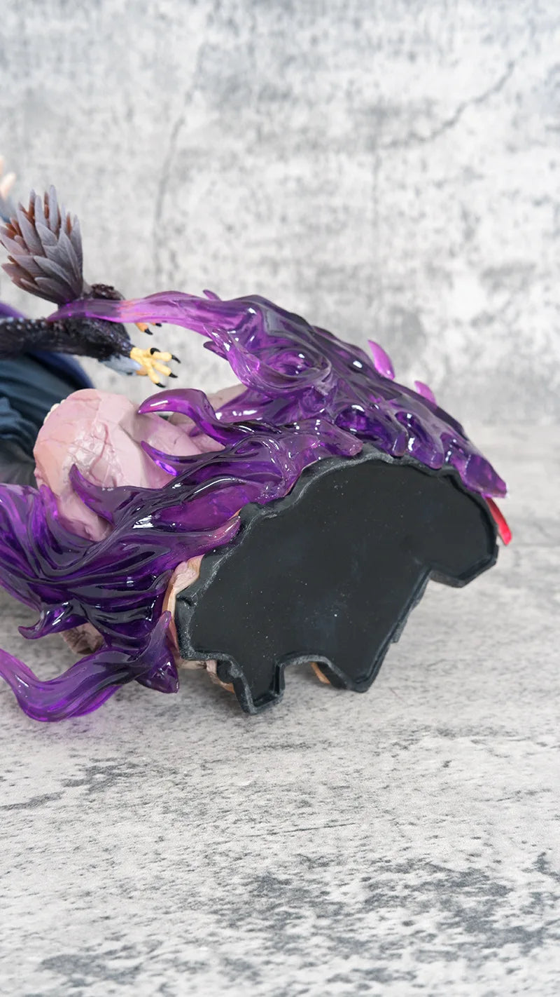 Anime Naruto Shippuden Figurine Naruto Uzumaki Uchiha Sasuke Action Figure 38cm PVC Toy Statue Collection Model Birthday Gifts