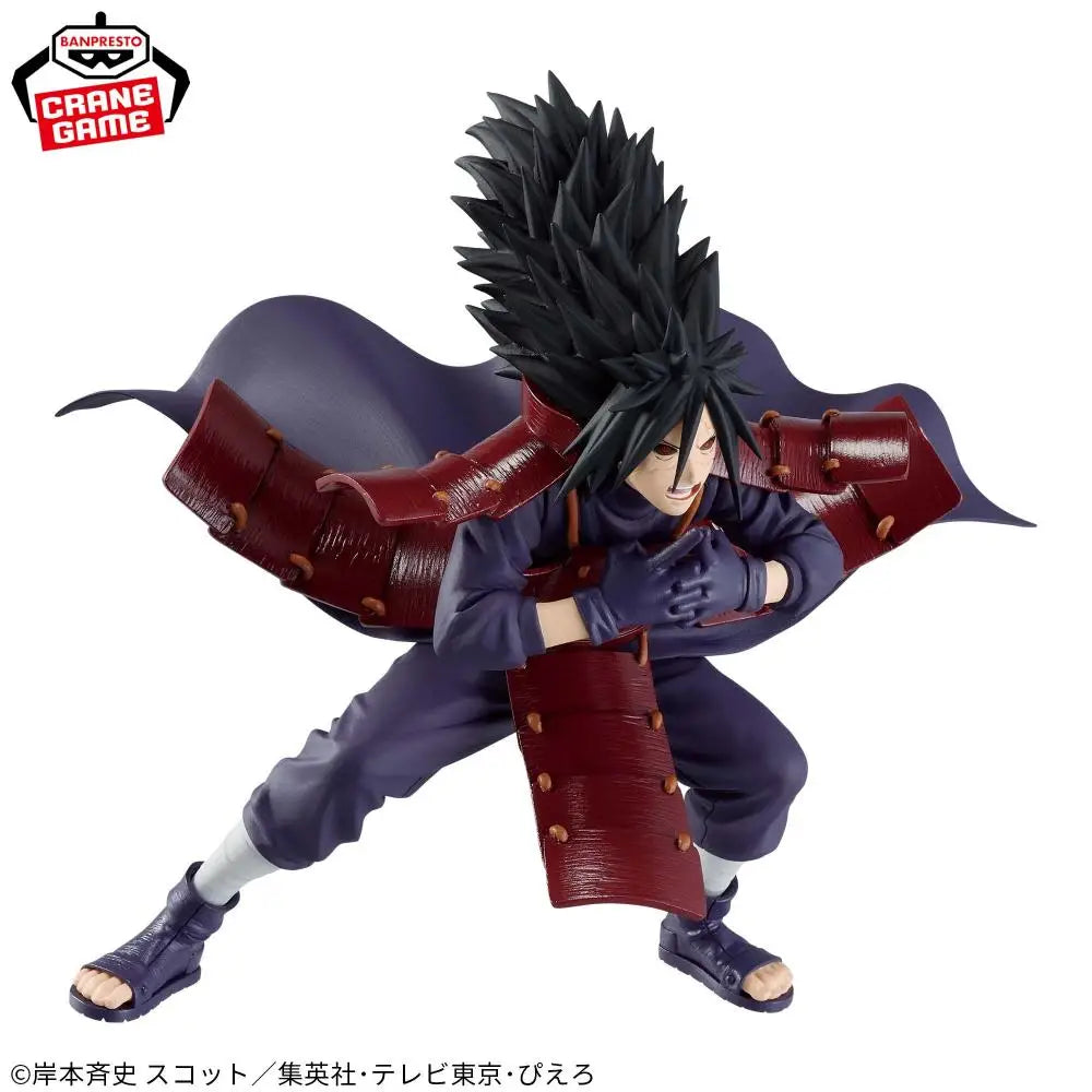 Bandai Banpresto Naruto Shippuden Uchiha Madara 13 cm PVC Model - UCHIHA MADARA