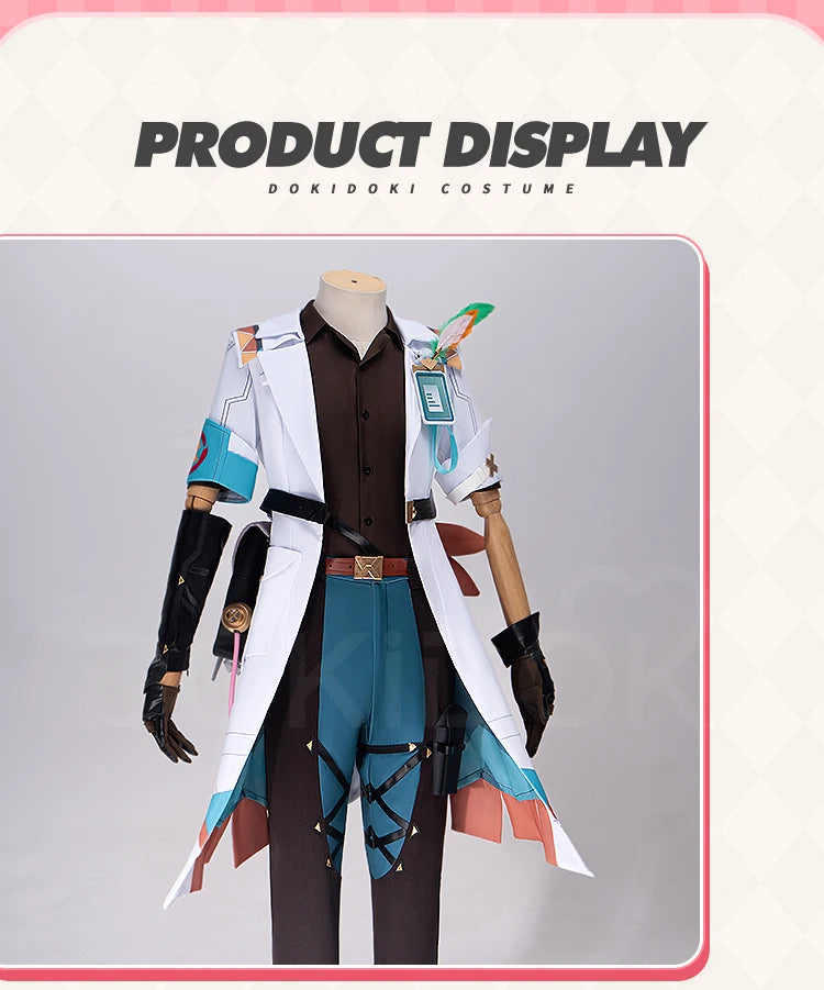 IN STOCK Ifa Cosplay Costume Game Genshin Impact Cosplay【XS-3XL】DokiDoki-N Ifa Hat Men Costume Plus Size