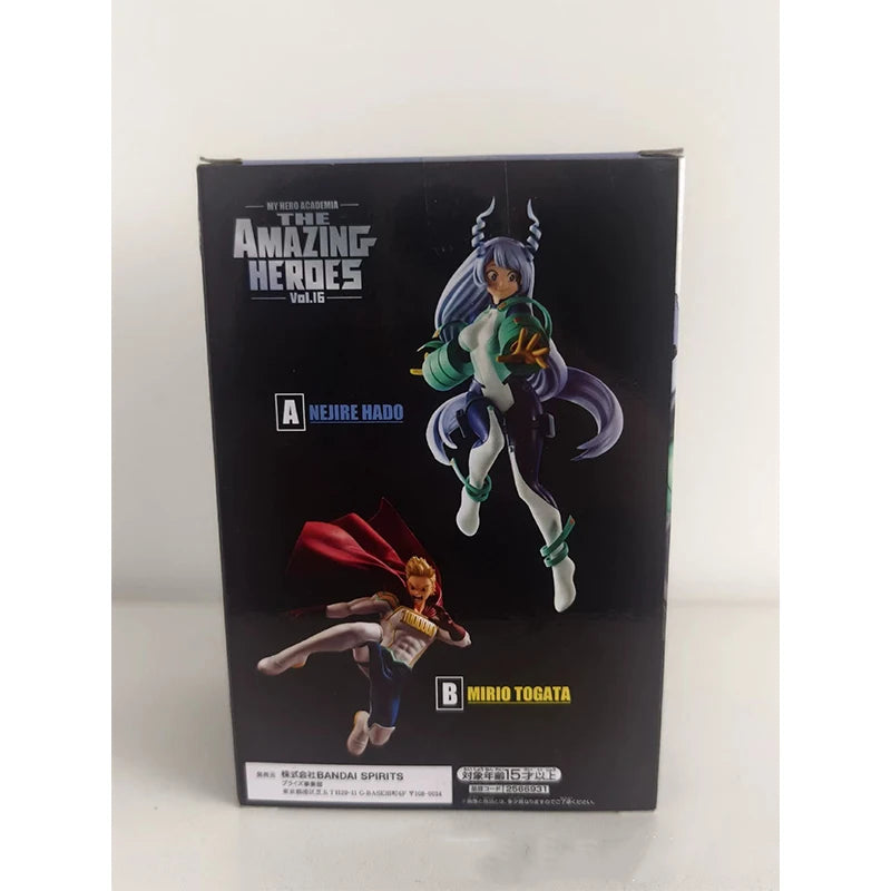 Bandai Original Banpresto My Hero Academia The Amazing Heroes Tah Hado Nejire Million Vol.16 Anime Model Collect Boxed Toys
