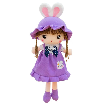 Plush Toy for Kids Birthday Xmas Gift Cute Couple Starry Sky Bunny Dolls Stuffed Animal Valentine Home Decor Bedroom Decoration