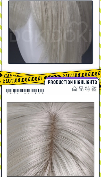 IN STOCK Reclusee Duchesss Revenantt Wig Game Cosplay Wig DokiDoki Women 60cm Long Curly Hair Reclusee Cosplay Free Wig Cap