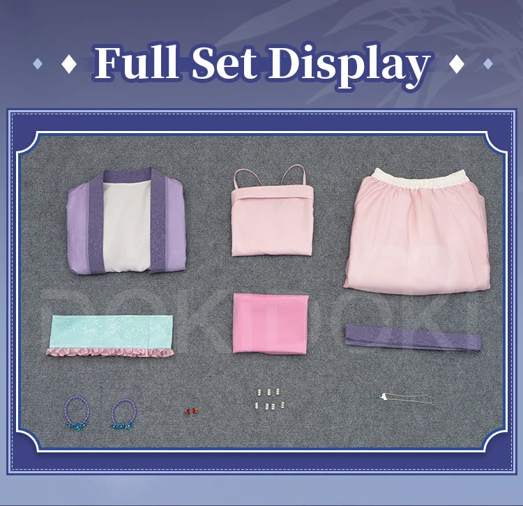 IN STOCK Maomao Cosplay Costume Anime The Apothecary Diaries【XS-3XL】DokiDoki-SR Mao Mao Costume Moon Fairy Cosplay Wig Plus Size