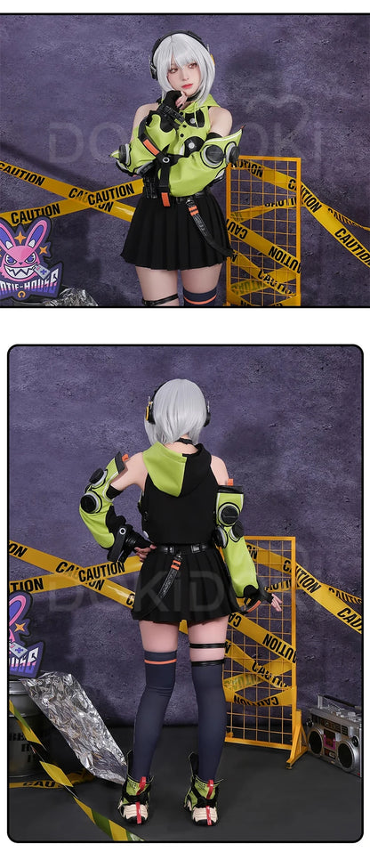 IN STOCK Anby Demara Cosplay Costume Game Zenless Zone Zero Cosplay DokiDoki-R Anby Wig Gentle House