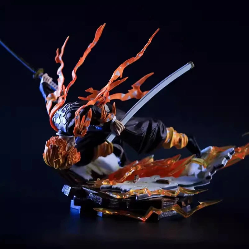 Bandai Demon Slayer Agatsuma Zenitsu 28cm PVC Model