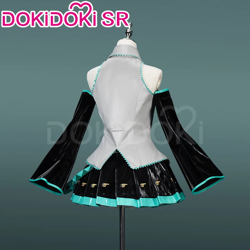 IN STOCK Mikuu Cosplay Costume DokiDoki-SR Mikku Cosplay Women Cute Short Dress Costume Mikuu Cosplay Uniform Halloween