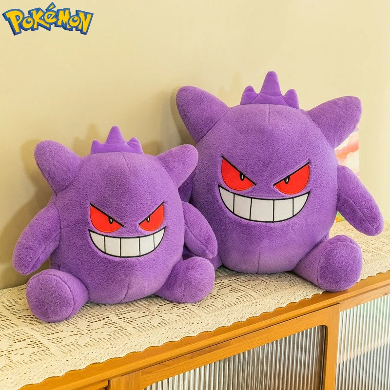 35/45/65CM Big Size Pokemon Gengar Plushies Kawaii Cartoon Anime Peluche Stuffed Animal Comfortable Soft Doll Children Toy Gifts