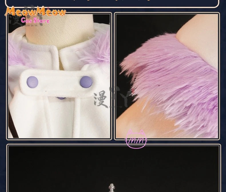 Love Chunibyo Kotoko Tsurumaki Winter Outfit Set Polyester Adult Woman