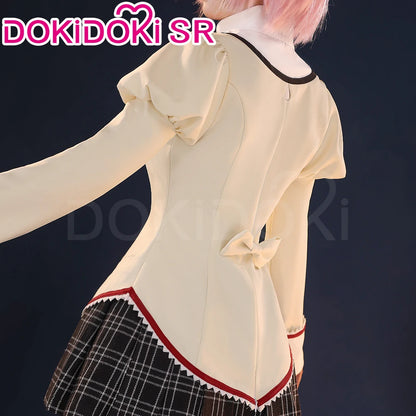 IN STOCK Madoka Akemi Tomoe Mami Cosplay Anime DokiDoki-SR Women Cute Costume Uniform
