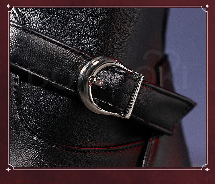 Heroine Caleb Shoes Cosplay Game Love and Deepspace DokiDoki Men Women MC Hunter Boots Caleb Cosplay Shoes