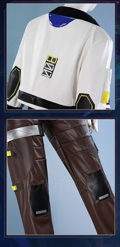 Deadlock Cosplay Costume Game Cosplay【S-2XL】DokiDoki-R Deadlock Men Suit Costume Halloween Cosplay Plus Size