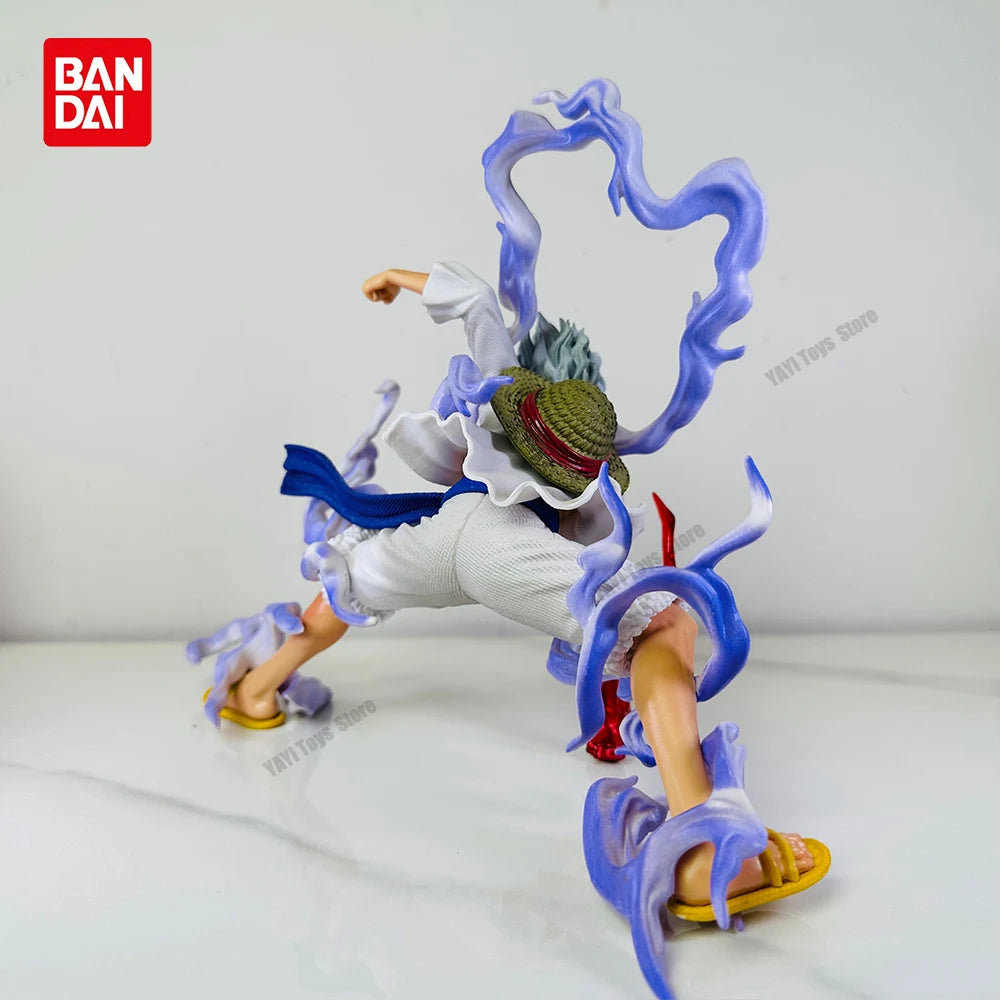 Hot One Piece Anime Figures Nika Luffy Gear 5th Action Figure Gear 5 Sun God Pvc Figurine Statue Model Decoration Doll Toys