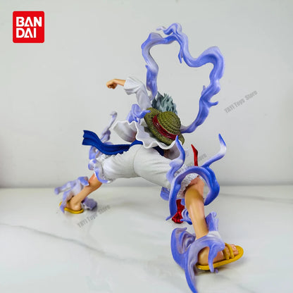Hot One Piece Anime Figures Nika Luffy Gear 5th Action Figure Gear 5 Sun God Pvc Figurine Statue Model Decoration Doll Toys