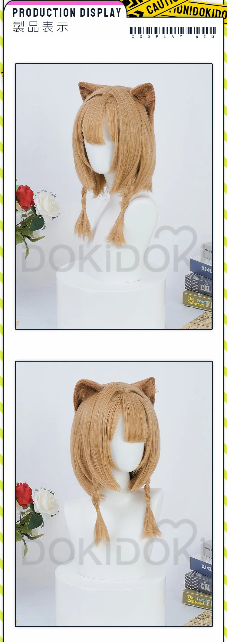 IN STOCK Pardofelis Wig Game Honkai Impact 3rd Cosplay Wig DokiDoki Game Honkai Impact 3 Wig Hair Heat Resistant Synthetic