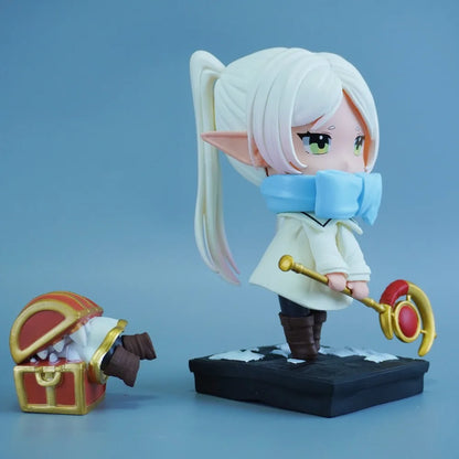17.5cm Anime Beyond Journey’s End Frieren PVC Action Figure Desktop Ornament Collectible Model Toy Gift