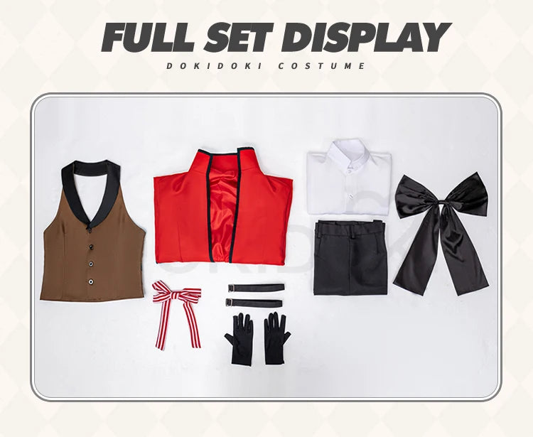 Grell Sutcliff Cosplay Costume Anime Cosplay【S-3XL】DokiDoki-N Grell Sutcliff Cosplay Men Uniform Costume Plus Size