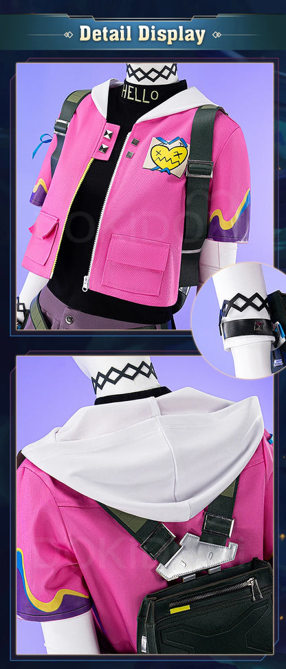 Clove Omen Cosplay Costume Game Cosplay【XS-3XL】DokiDoki-R Clove Halloween Cosplay Women Men Costume Plus Size Christmas