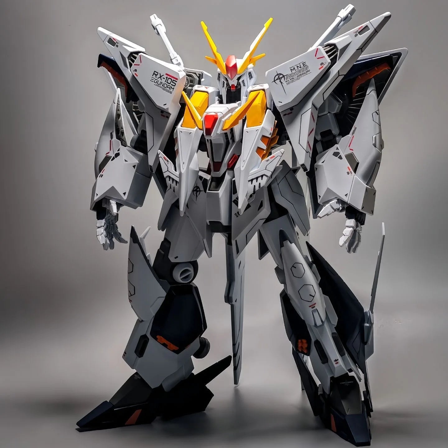 In Stock JUJIANG RX-105 XI HG 1/144 Assembly Model Kit Toys Action Figures Plastic Model Kits Robot Hobby Kids Gift