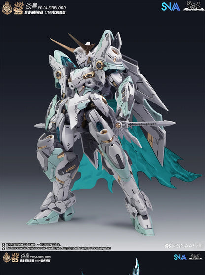 In Stock Original SNAA Firelord YR-04 MG 1/100 Fire Lord Toy Assembly Model Kit Particle Awakening Action Figures Plastic Model